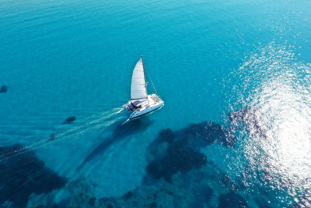 A catamaran cruise exploring the Key West waters.