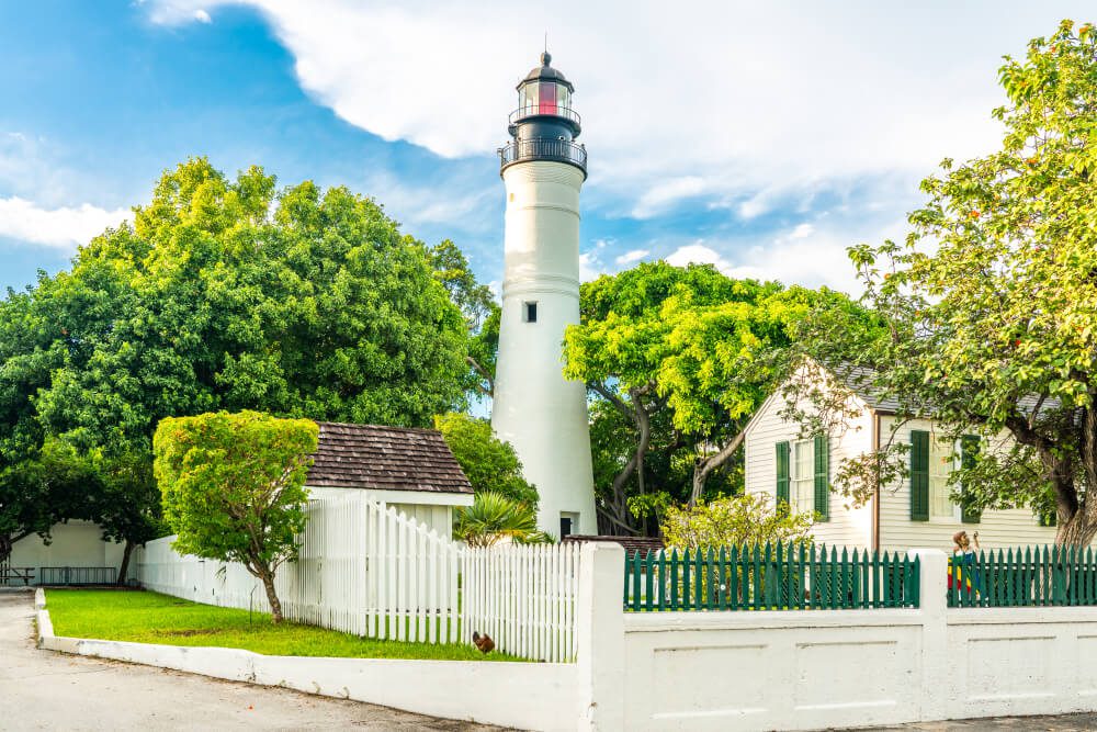The lighthouse is just one of the many museums found on Key West.